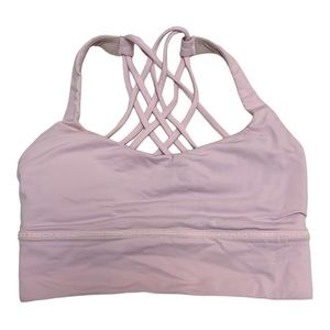 Lululemon Sports Bra Pink